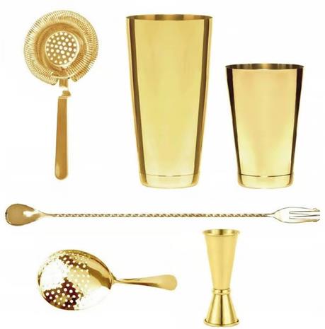 BarProfessional - Speakeasy Baarisetti 5 osaa Kulta