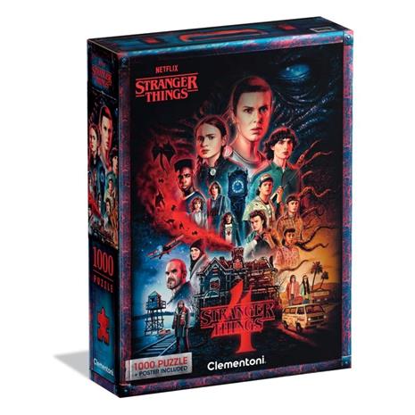 Clementoni Puzzle Compact Stranger Things 1000 palaa (39980)