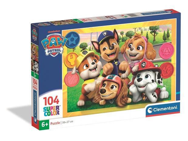 Clementoni Puzzle 104 Pcs Paw patrol