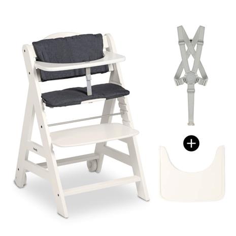 Hauck Beta+ -syöttötuoli, White