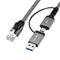 Microconnect CAT6 FTP to USB A-C adapter -kaapeli, 3m – kuva 4