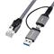 Microconnect CAT6 FTP to USB A-C adapter -kaapeli, 3m – kuva 5