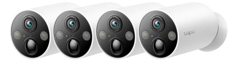 TP-Link Tapo Smart Wire-Free Security Camera, 4-Pack