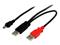 StarTech.com 6 ft USB Y Cable for External Hard Drive - USB A to mini B – kuva 3