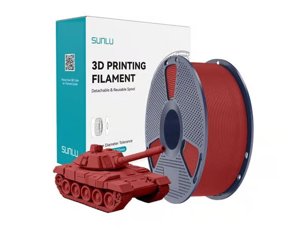 Sunlu PLA+ High-Speed punainen filamentti
