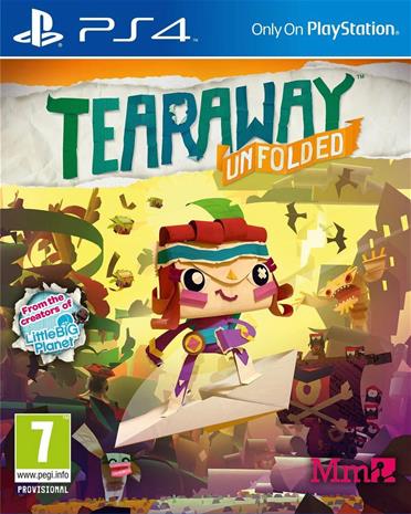 Tearaway Unfolded, PS4 -peli