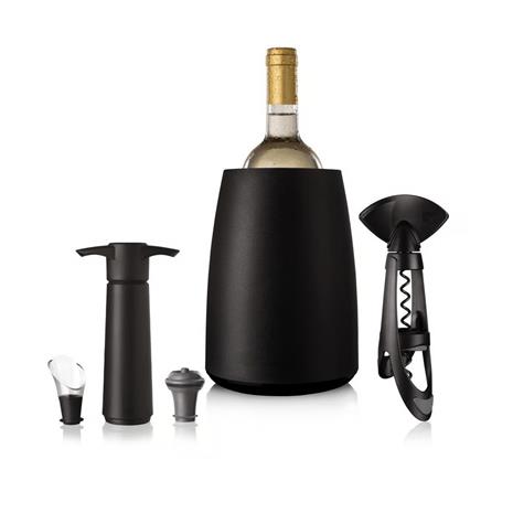 Vacu Vin - Wine Elegant Plus Setti Musta