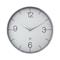 NeXtime - Finesse nXt Seinäkello 30,5 cm Kromi/Harmaa – kuva 3