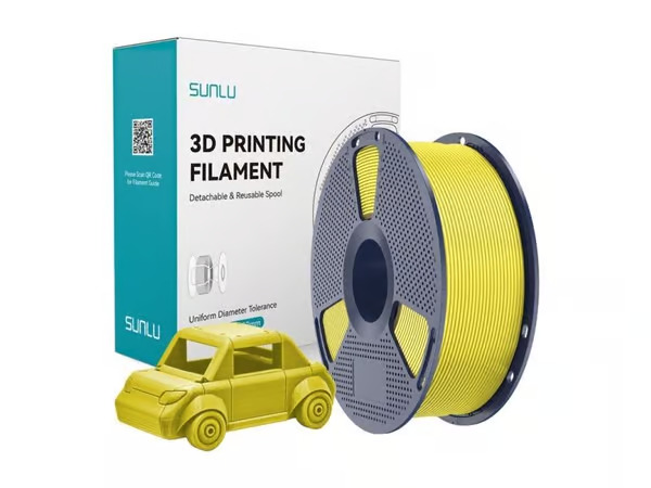 Sunlu PETG filamentti (keltainen) – kuva 5/5