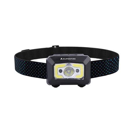 Superfire Headlight with non-contact switch X30 340lm USB