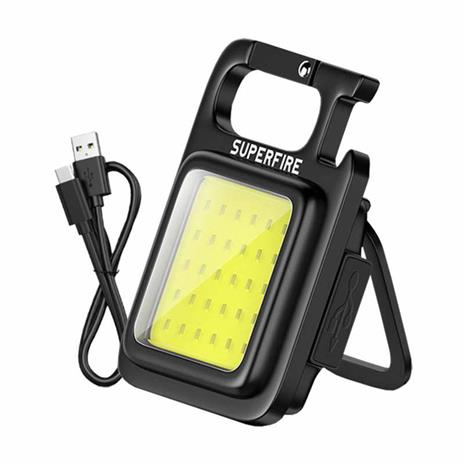 Superfire Flashlight MX16 600lm 500mAh USB-C