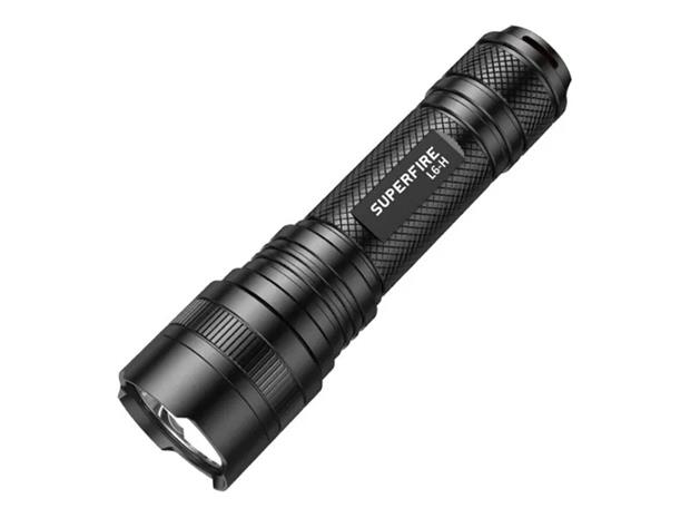 Superfire taskulamppu L6-H, 750lm, USB-C
