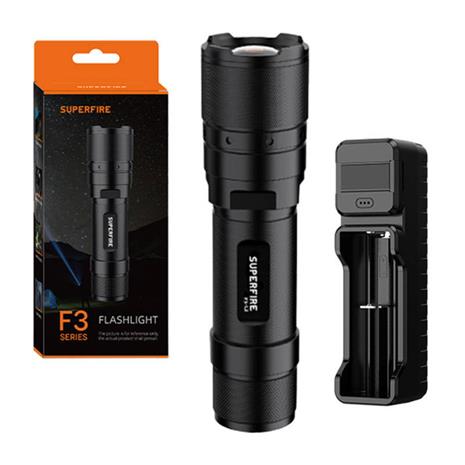 Superfire Flashlight F3-L2 570lm