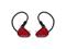 TRUTHEAR Zero wired in-ear headphones (red) – kuva 3