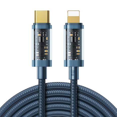 Joyroom S-CL020A20 Lightning / USB-C PD cable 20W 2m - blue – kuva 3/3