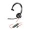 HP Poly Blackwire 3310 Monaural USB-C Headset +USB-C/A Adapter – kuva 6