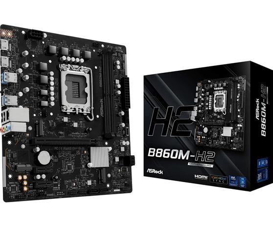 Asrock B860M-H2 Intel B860 LGA 1851 (Socket V1) mikro ATX 90-MX