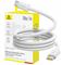 Baseus Dynamic 4 Pro 100W USB-C - USB-C Magnetic Cable 1m - White – kuva 3