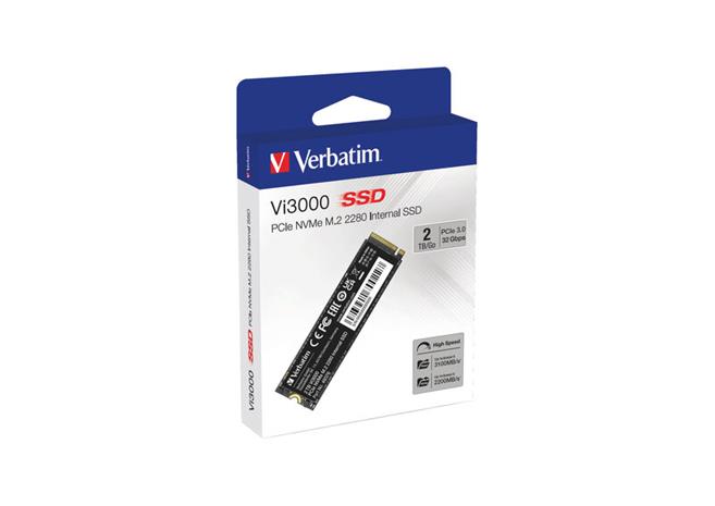 Verbatim Vi3000 PCIe NVMe M.2 SSD 2TB