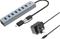 Conceptronic HUBBIES21GP 7-Port USB 3.0 Hub with Power Adapter, 5Gbps, USB-A x 7 – kuva 3