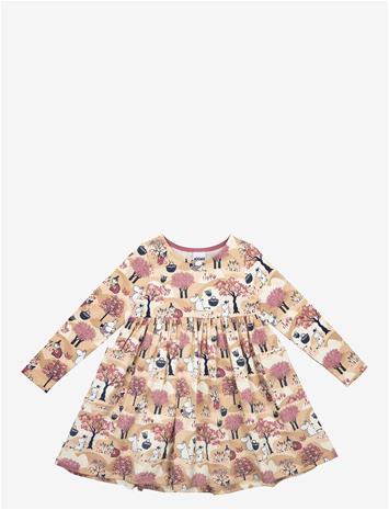 MOOMIN Fruktskörd Klänning - BEIGE - 92 – kuva 2/2
