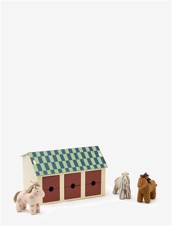 Kid's Concept Hevostalli + Hevoset