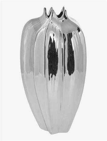 Lene Bjerre - Jielle maljakko 20 cm hopea