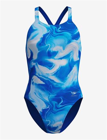 SPEEDO Fl Printed Powerback - BLUE - 40 – kuva 2/2