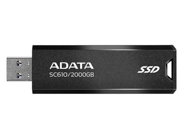 ADATA SC610 2 TB USB Type-A 3.2 Gen 2 (3.1 Gen 2) Black
