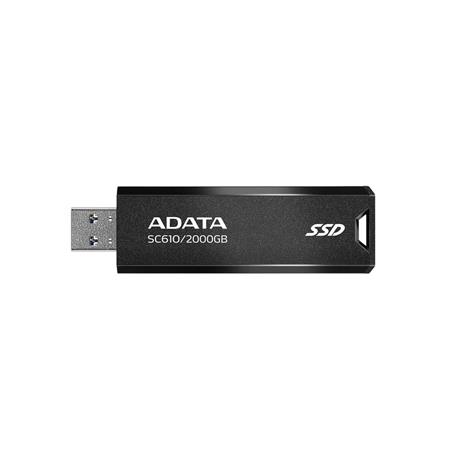 ADATA SC610 2 TB USB Type-A 3.2 Gen 2 (3.1 Gen 2) Black