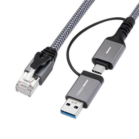 Microconnect CAT6 FTP to USB A-C adapter -kaapeli, 5m – kuva 4/6