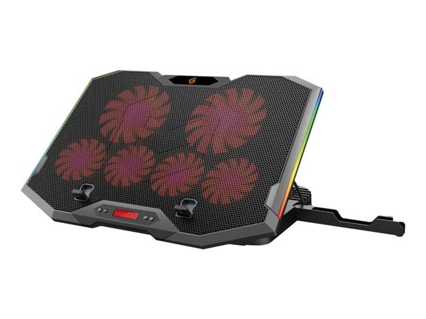 Conceptronic THYIA ERGO 6-Fan Gaming Laptop Cooling Stand