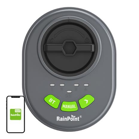 RainPoint 4-Zone Sprinkler Controller with App Bluetooth