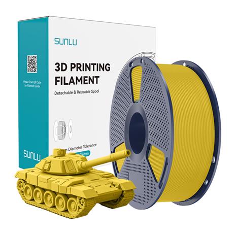 Sunlu PLA+ High-Speed keltainen filamentti – kuva 2/4