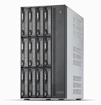TerraMaster T12-500 Pro NAS Mini Tower Intel® Core™ i7 16 GB DDR5 0 TB Grey