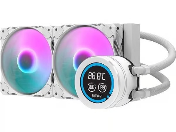 Darkflash Computer Radiator DN-D240 WHITE - CPU Vesijäähdytys