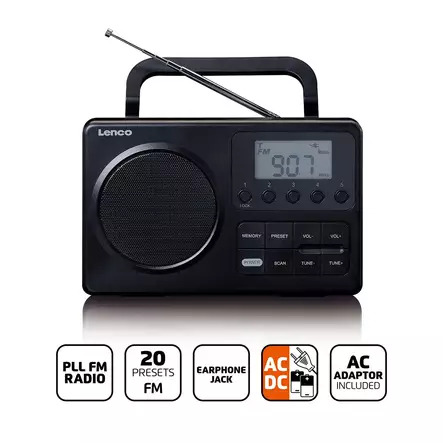 Lenco MPR-035BK A005408 – kuva 3/6