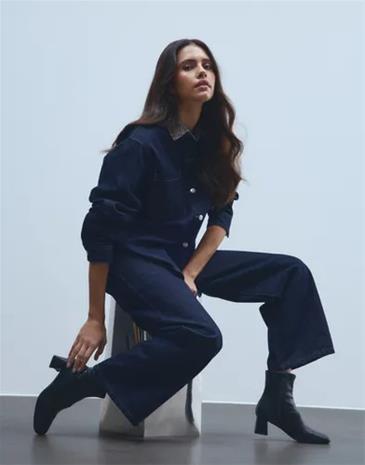 Nelly - Musta - Low Heel Ankel Boot