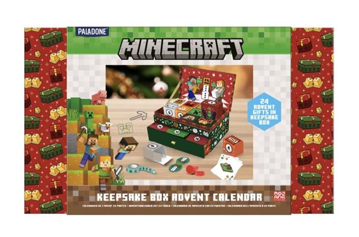 Minecraft Keepsake Box Advent Calendar