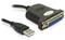 DeLOCK USB 1.1 parallel adapter 61330 – kuva 2