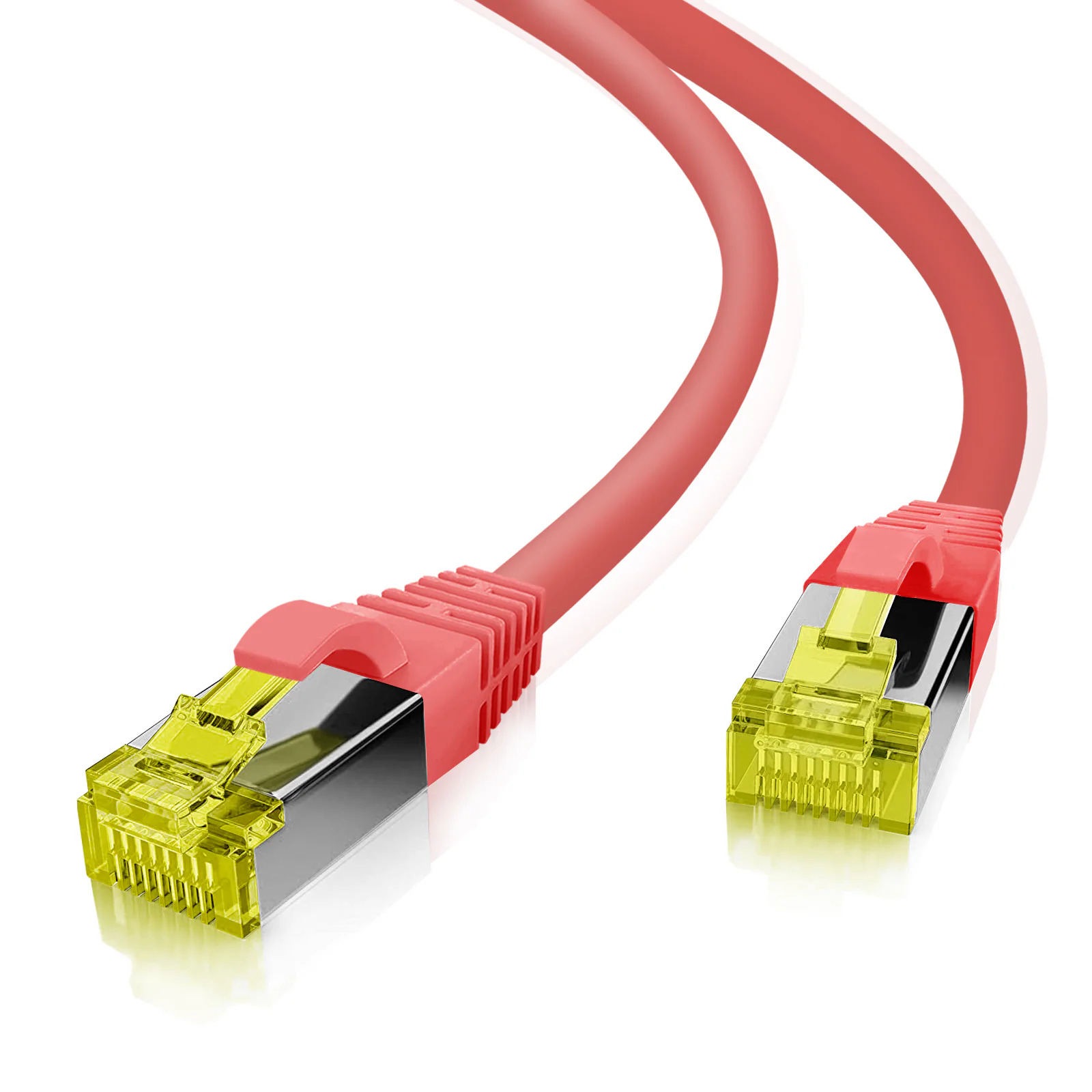 helos patch-kaapeli Cat.6a Superflex GHMT AWG 27/7 punainen 30.0m