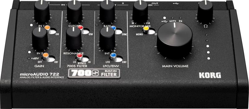 Korg microAUDIO 722 – kuva 2/2