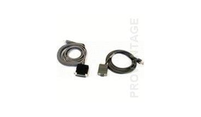 Datalogic CAB-434 RS232 PWR 9P Female Coiled