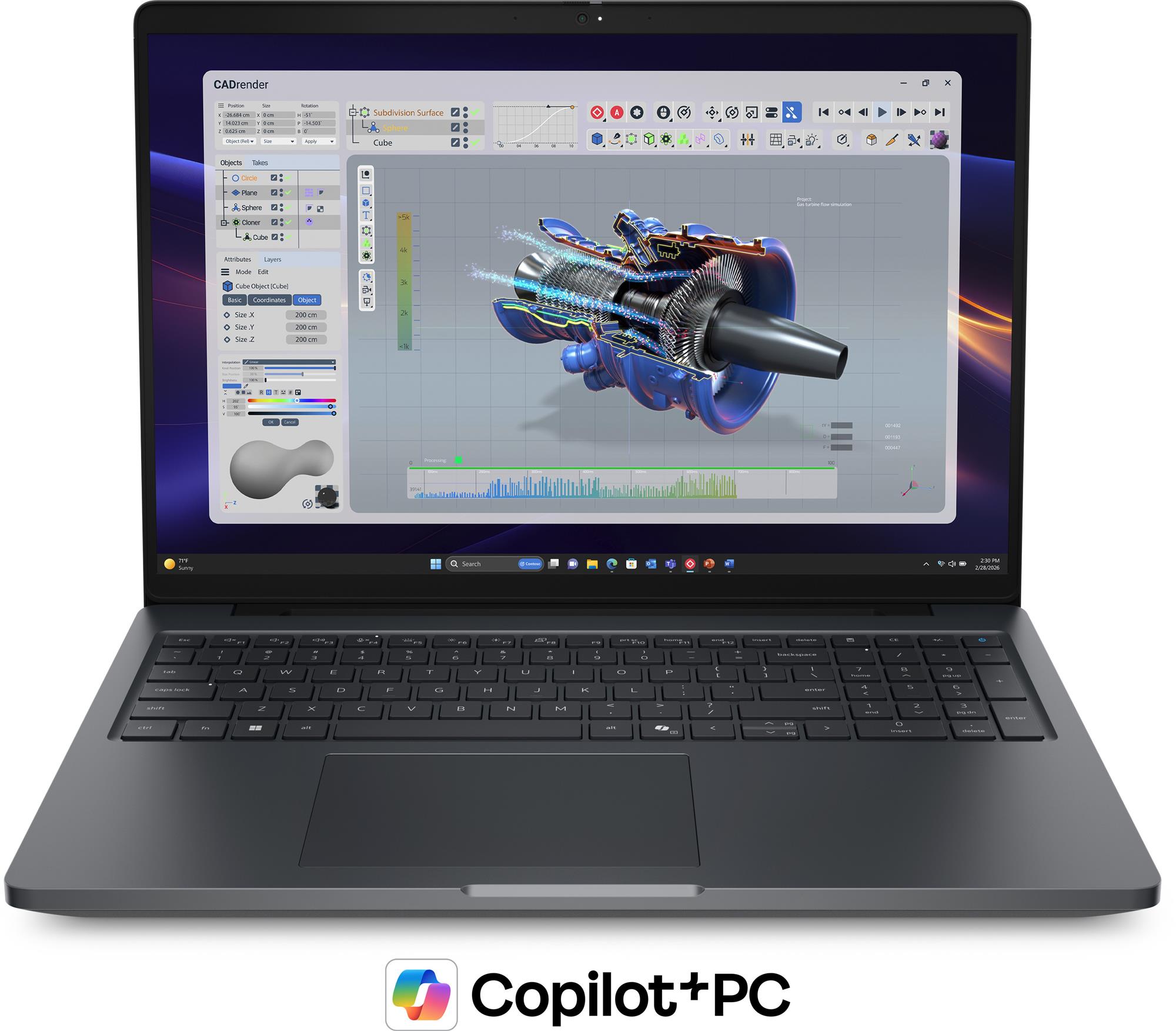 Dell Pro Precision 5 16 kannettava tietokone, Windows 11 Pro (53X6F)