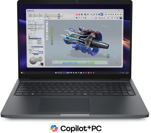 DELL Pro Precision 5 16 PW516261 Copilot+ PC Intel Core Ultra 7 366H Kannettava tietokone 40,6 cm (16") Full HD+ 32 GB LPDDR5x-SDRAM 1 TB SSD NVIDIA RTX PRO 2000 Blackwell Wi-Fi 7 (802.11be) Windows 11 Pro Musta Pohjoismainen 53X6F