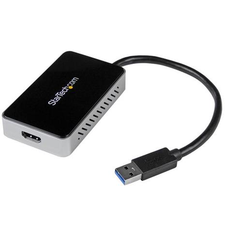 StarTech.com USB 3.0 to HDMI External Video Card Adapter with 1-Port USB Hub ekstern videoadapter