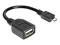 DeLOCK USB micro-B - USB 2.0-A, 0.18m USB-kaapeli 0,18 m Micro-USB B USB A 0,48 Gbit/s Musta 83293 – kuva 2