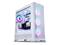 Phanteks Eclipse G400A DRGB 4x140mm -miditornikotelo, matta valkoinen – kuva 4
