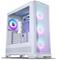 Phanteks Eclipse G400A DRGB 4x140mm -miditornikotelo, matta valkoinen – kuva 6