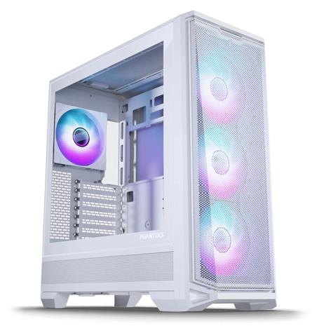 Phanteks Eclipse G400A DRGB 4x140mm -miditornikotelo, matta valkoinen